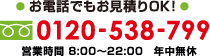 まずはお電話ください